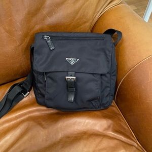 Brand new, never used Prada Nylon crossbody bag